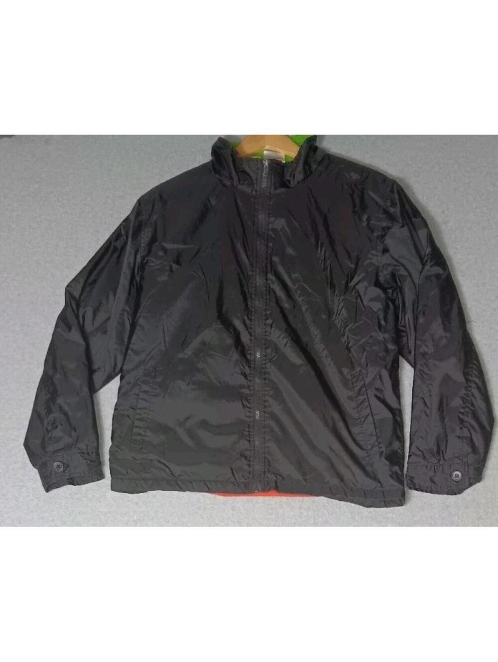 Burger King Fleece Lined Windbreaker Drive Through Employee Jacket Unisex...